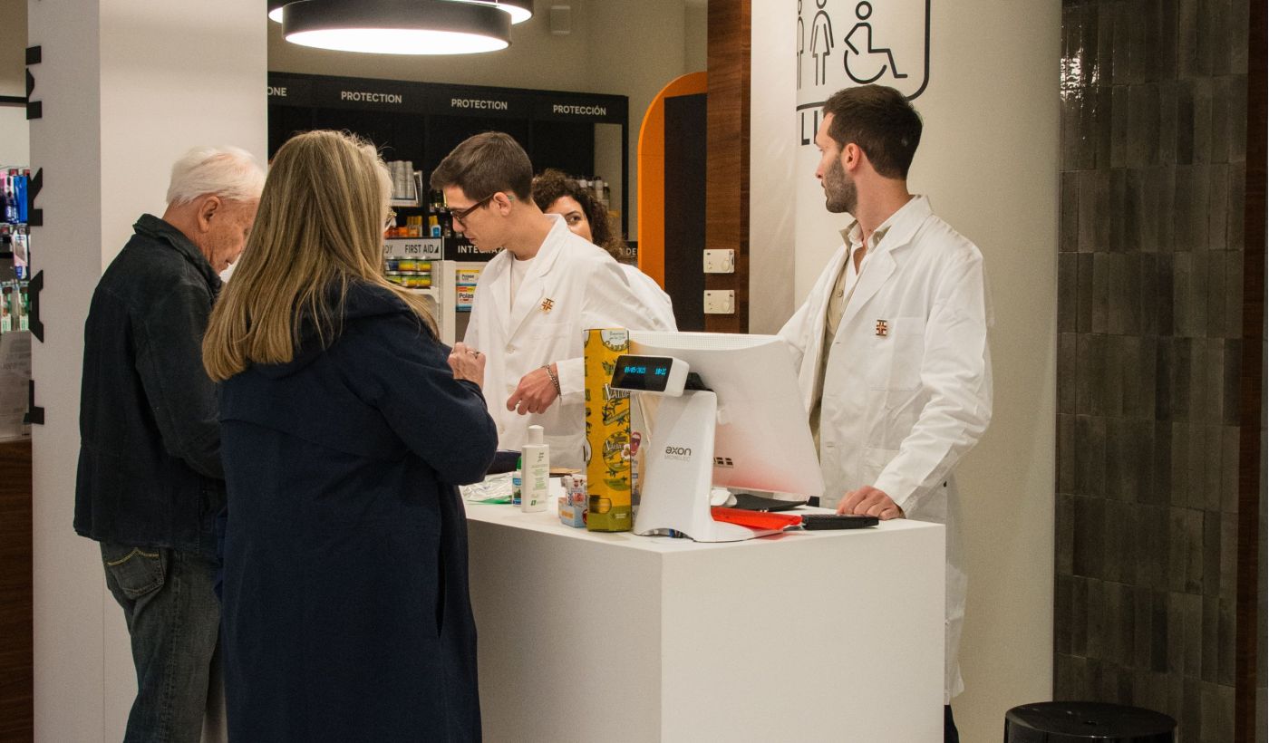 Bancone Farmacia Vecco Torino